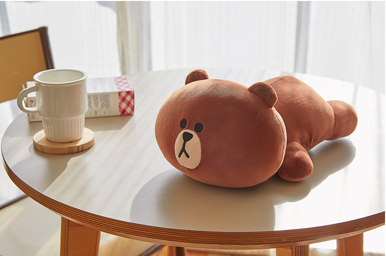 Line Friends 大頭趴前軟抱枕