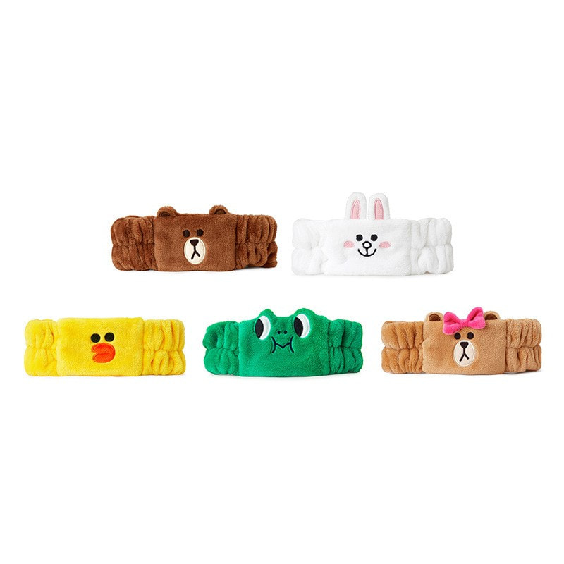 Line Friends 洗面化妝頭帶