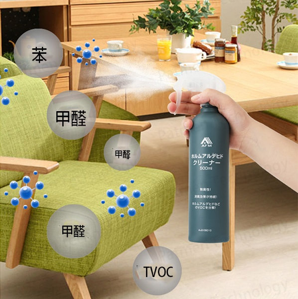 日本品牌 AFM 除甲醛除味室內​​淨化噴霧劑(500ml)