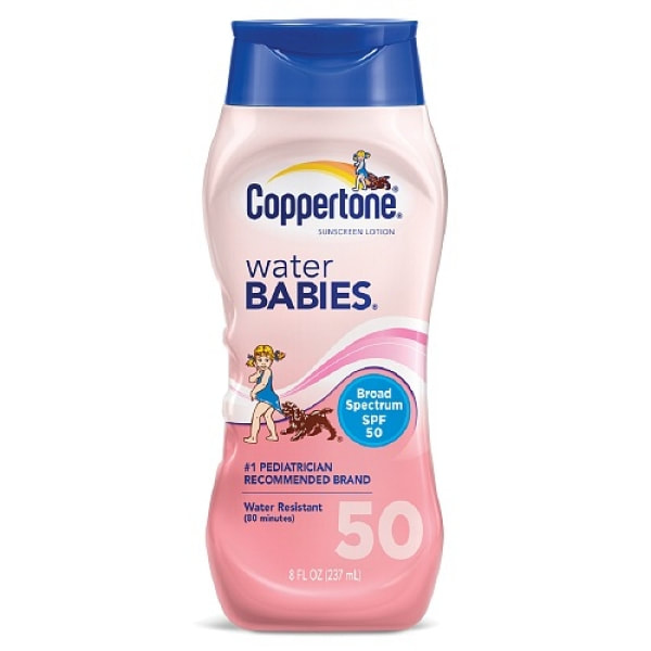 美國 Coppertone Water Babies 嬰幼兒防水防曬露 SPF50 177ml