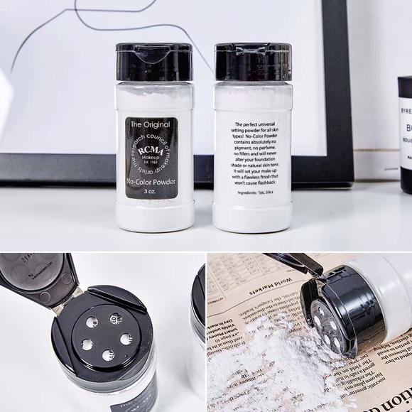 美國 RCMA MAKEUP No Color Powder 定妝蜜粉 3oz