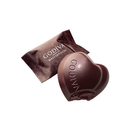Godiva Masterpieces 心形黑巧克力 415克 (獨立包裝)