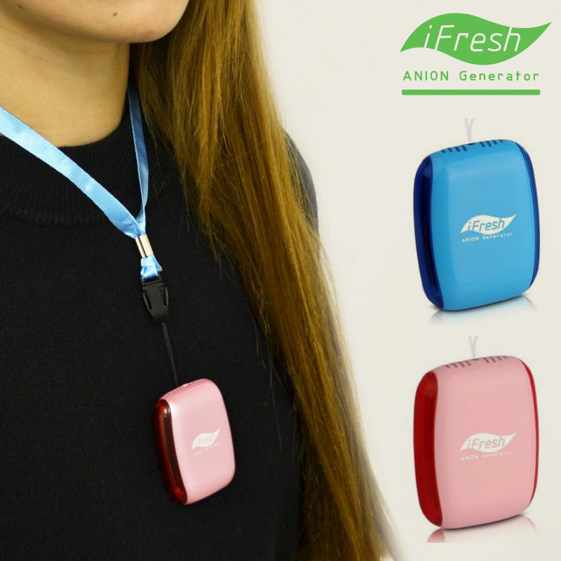 日本直送ifresh超輕量隨身負離子隨空氣淨化器