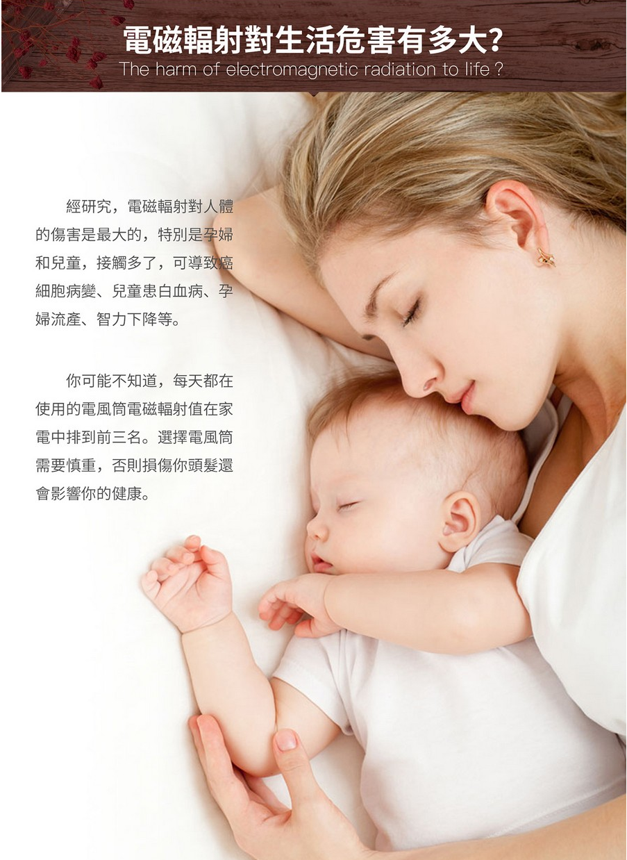 日本品牌Lowra Rouge 無輻射負離子電風筒 CL-202