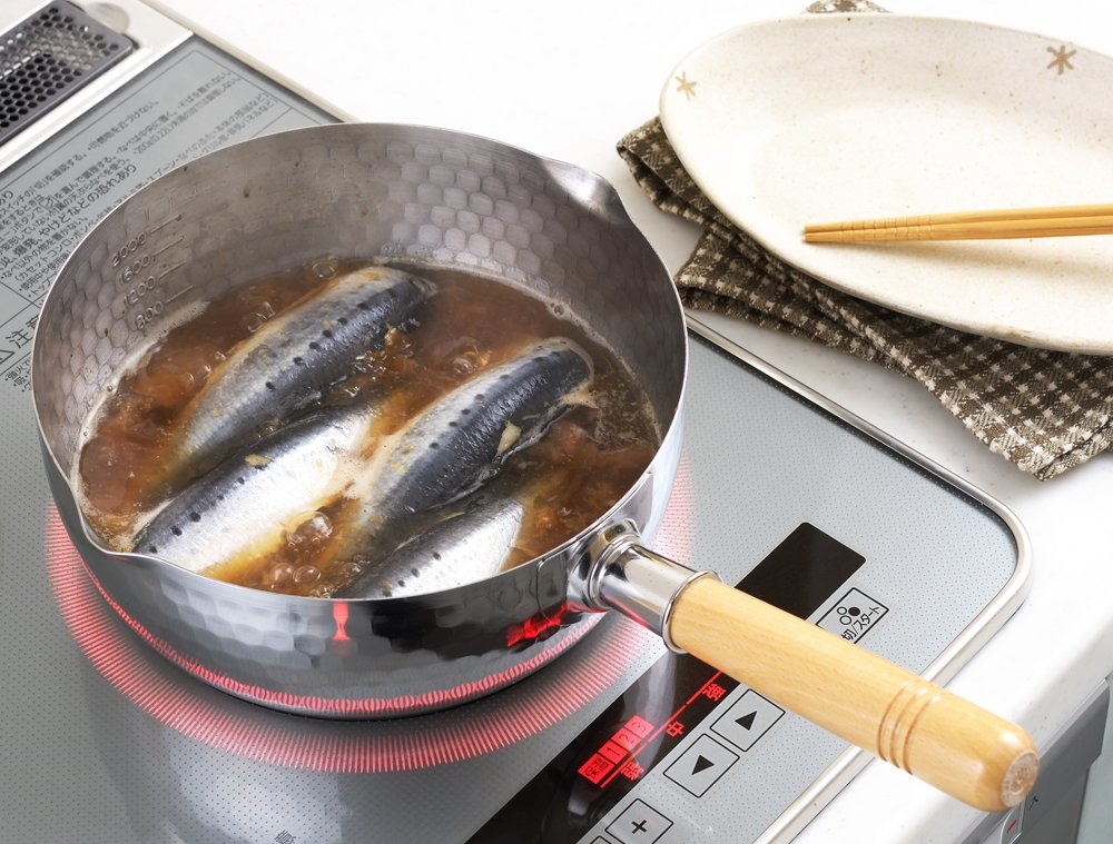 日本製 吉川/福佑美 不銹鋼雪平鍋 (IH電磁爐可用)