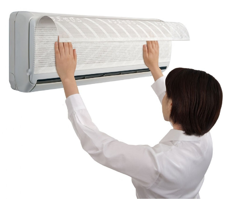 日本製冷氣機甲醛塵埃花粉除臭過濾片(2入)