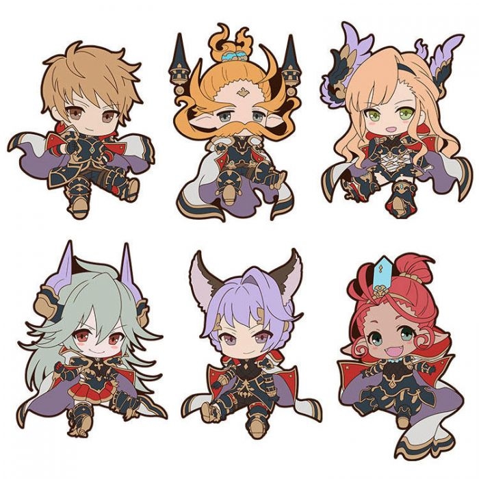 Chugai 代理版 盒玩 碧藍幻想 GBF 咚地娘 軟膠吊飾 第三彈 (隨機出貨)