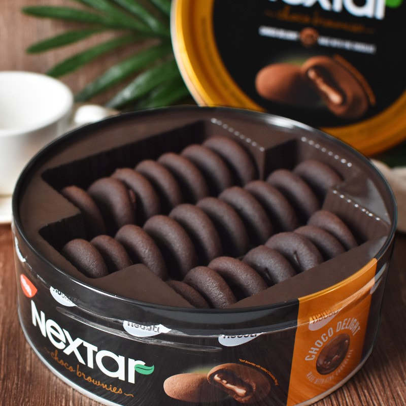 Nextar 布朗尼朱古力曲奇餅禮罐裝(336g)