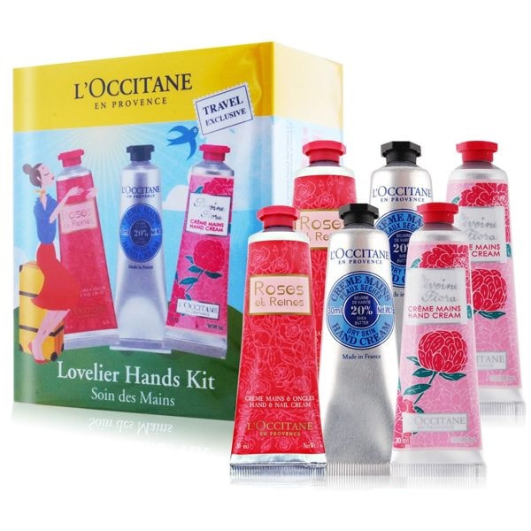 法國L’occitane  Hand Cream kit Set 潤手霜禮盒套裝(30mlx6支)