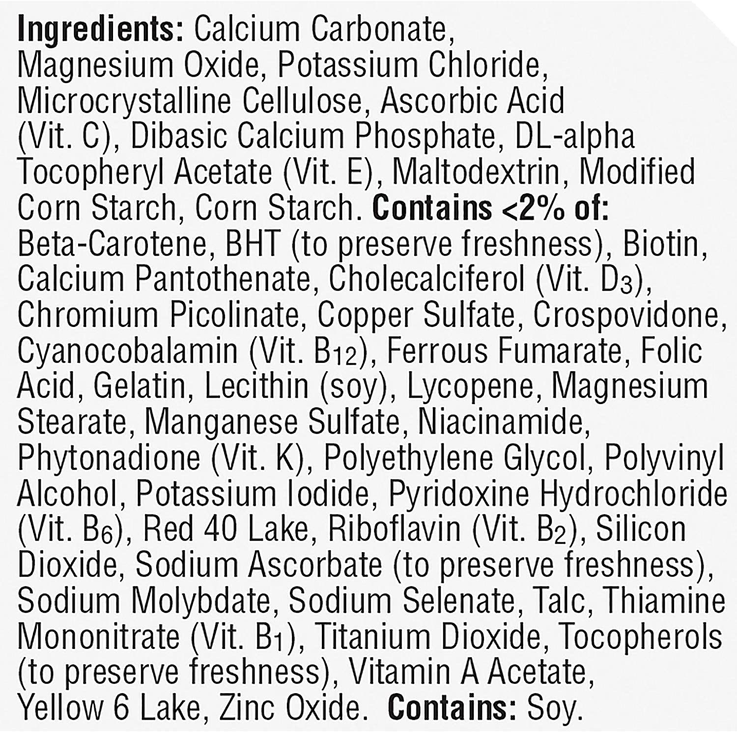 美國Centrum善存多種維他命及礦物質男士配方 (120粒)
