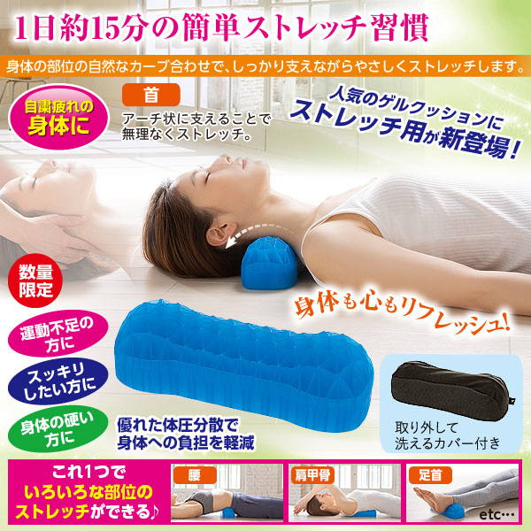 日本 NEEDS LABO 腰頸舒壓矽膠墊