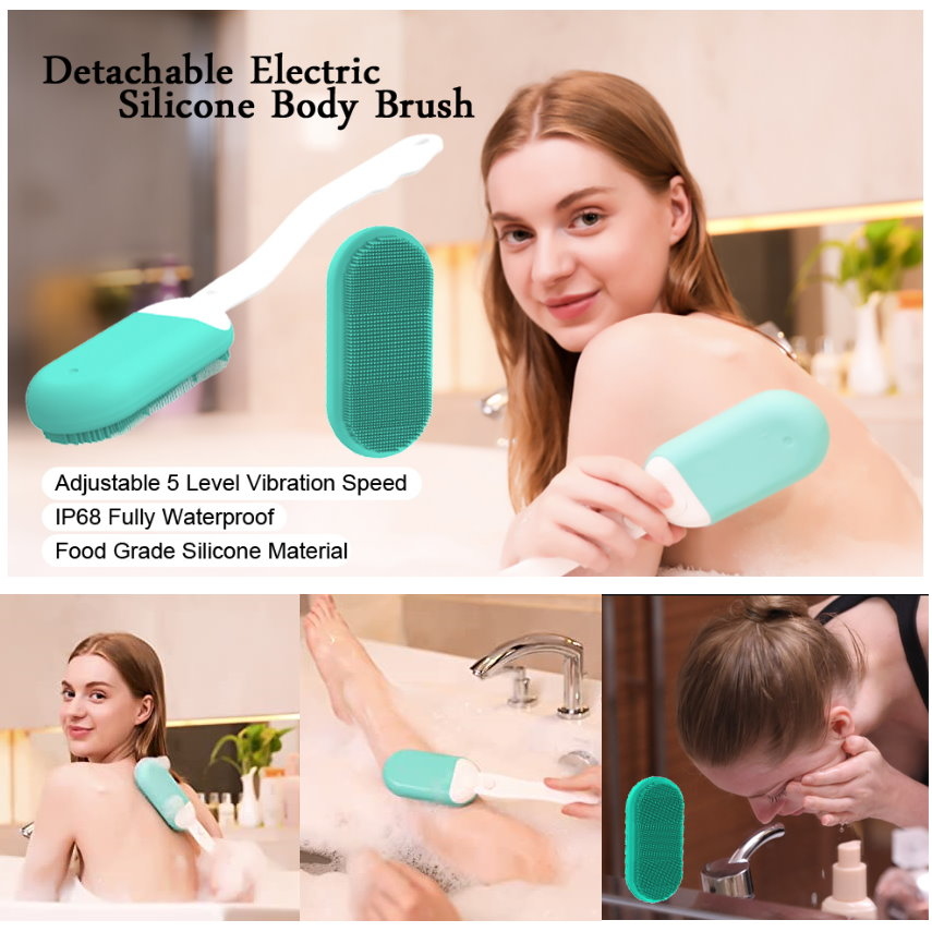 INNERNEED SONIC SHOWER BRUSH 聲波電動洗澡洗面刷