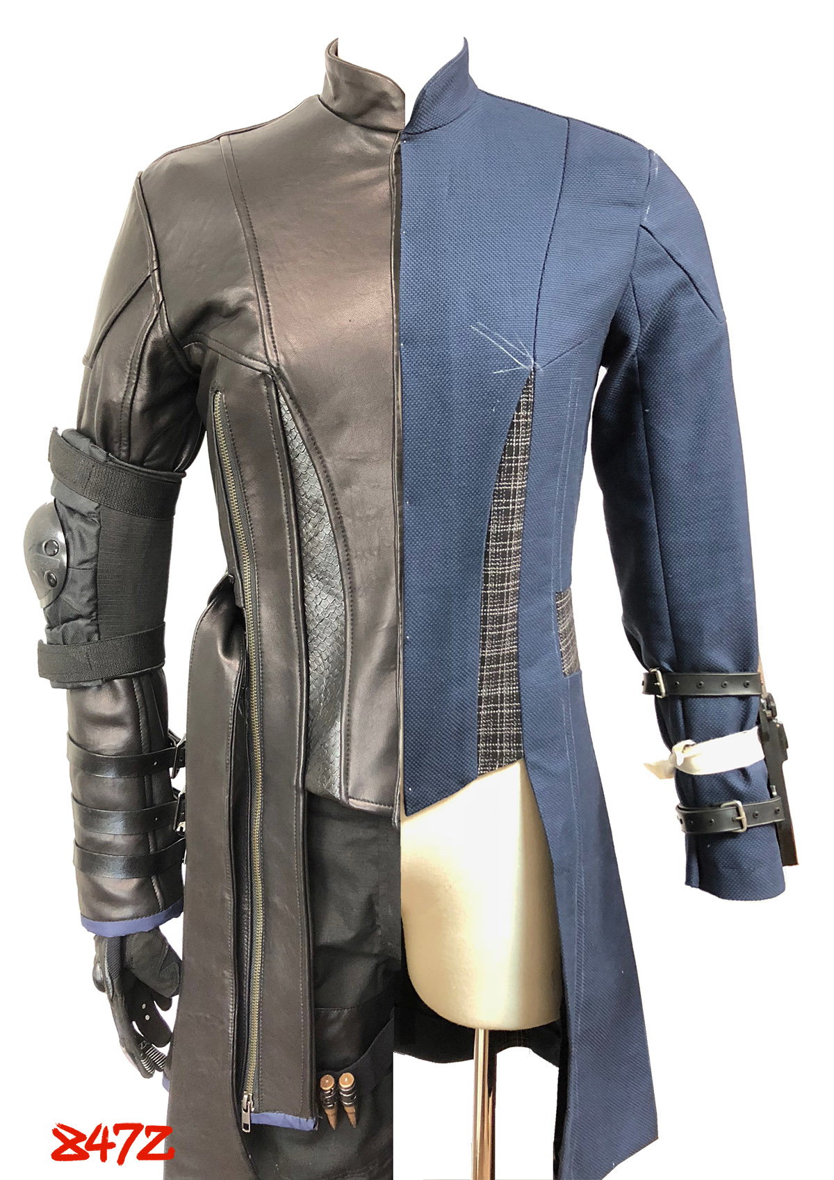 王力宏皮衣製作過程