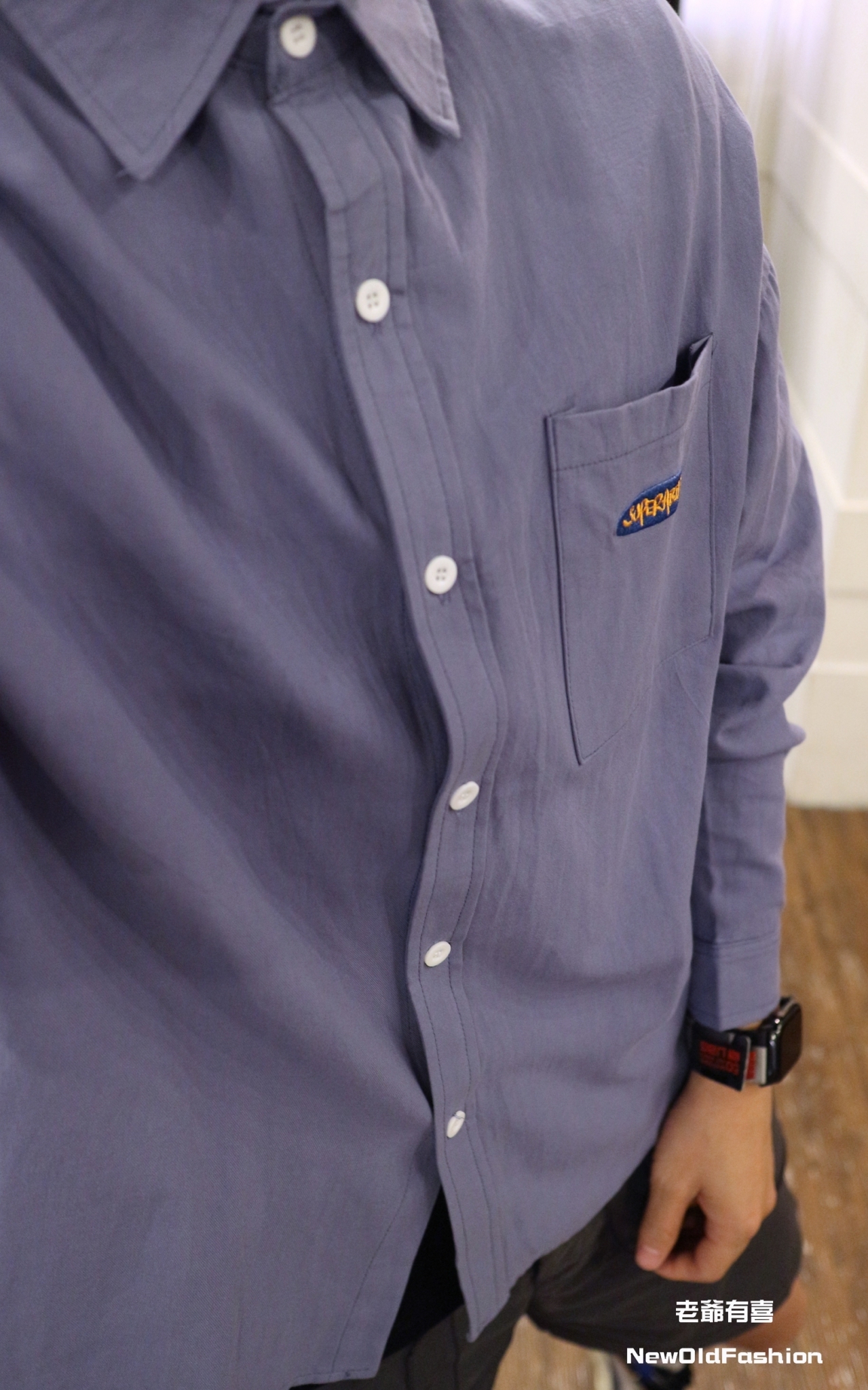 『新品上市』Super標籤口袋襯衫(NOF2009C206)