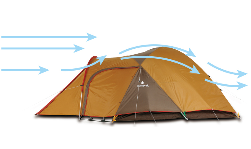  Peak -  peak Amenity Dome M　☆新品未使用☆ Snow Peak Amenity Dome M 5人露營帳篷