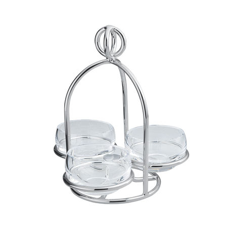 SNACK SERVER 3 SMALL DISHES