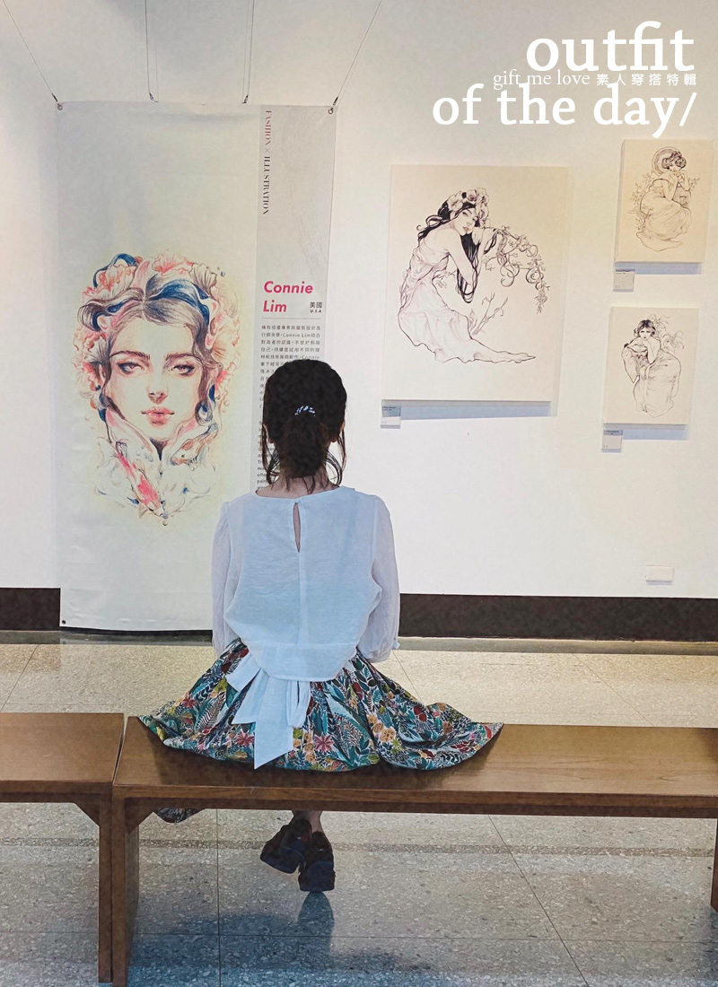 限時接單 緹花大圓裙 gift me love 愛禮