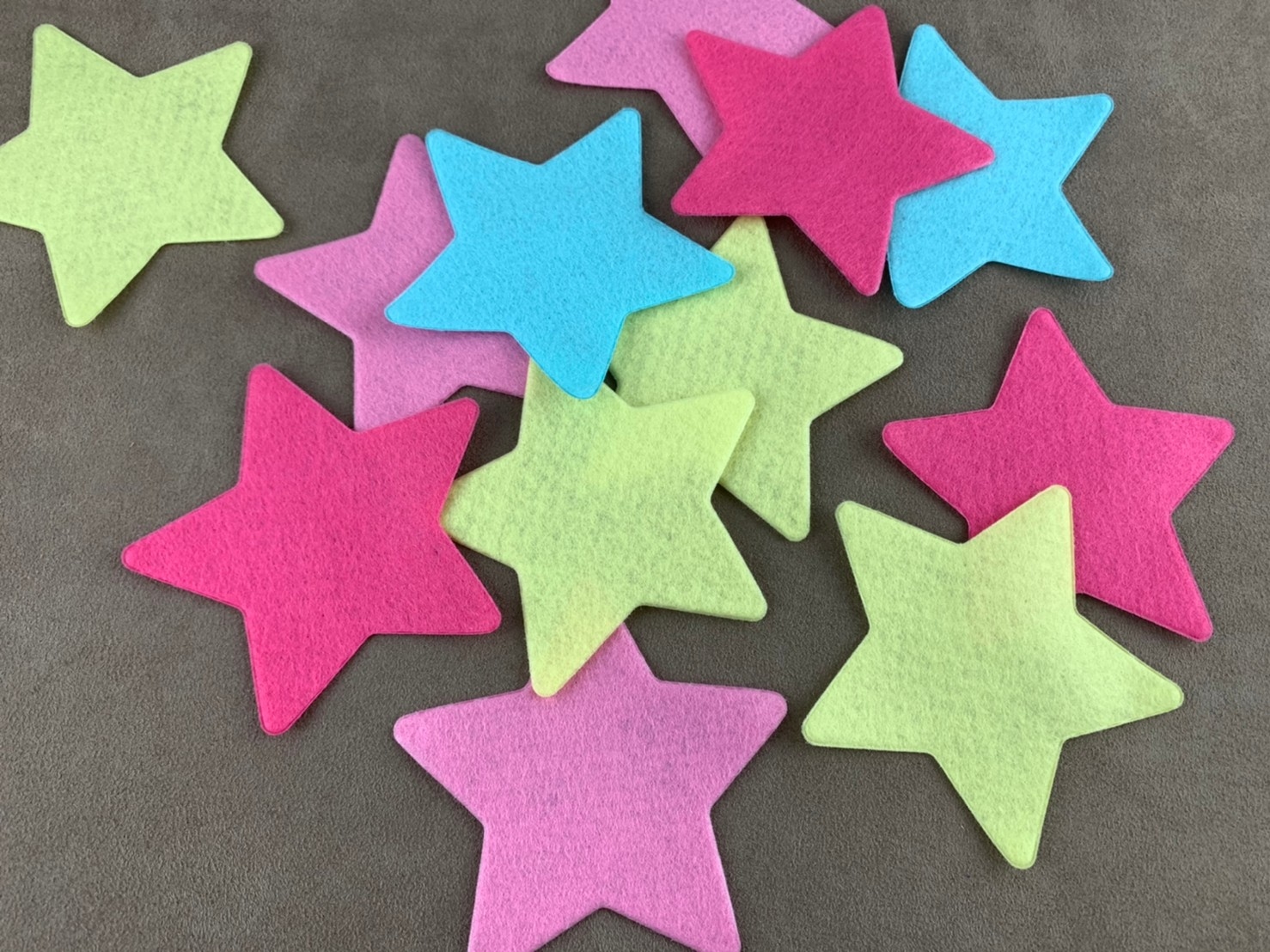 星星造型 硬質不織布