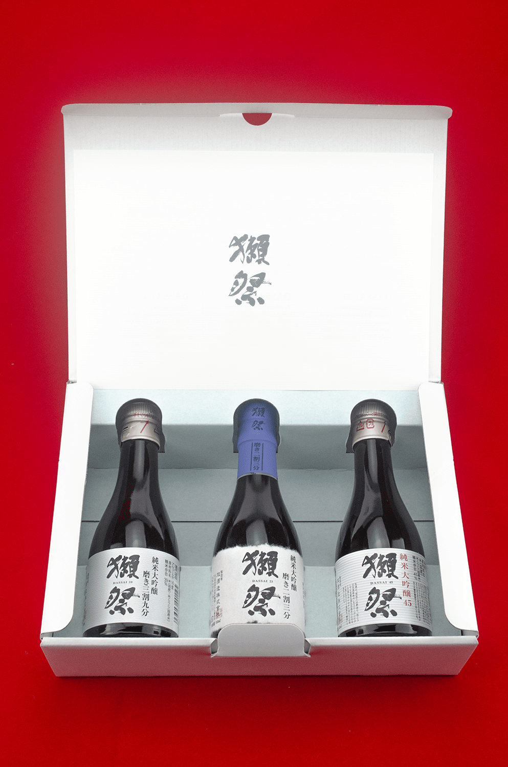 獭祭 纯米大吟酿    礼盒装6本 獺祭禮盒(180ml 三瓶裝) | 酒蛙Sakewa | 日本酒專門店