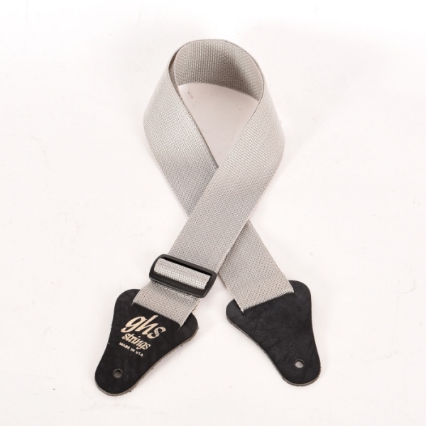 小叮噹的店 GHS GTR尼龍 銀色吉他背帶 GHOP-A8SILV
