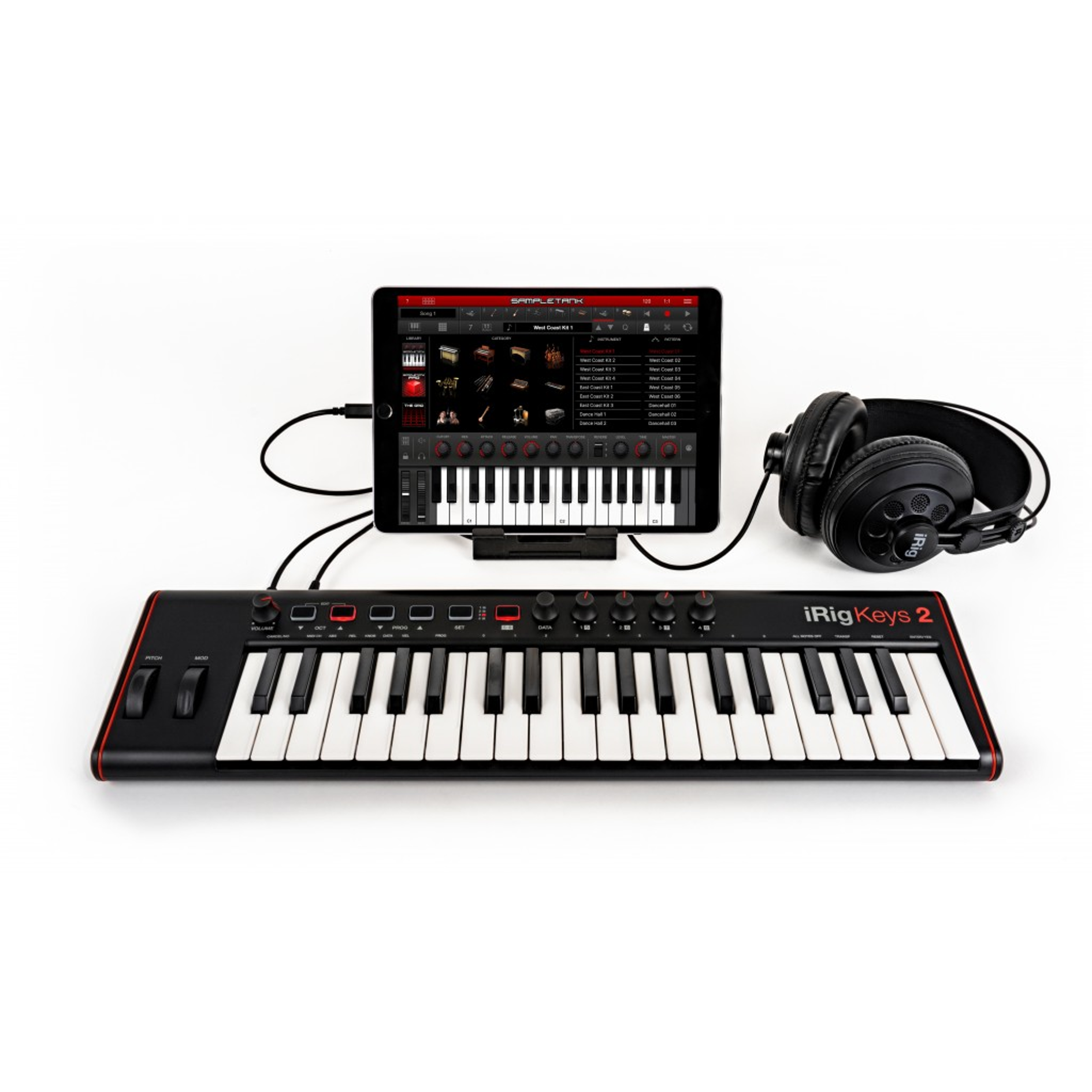 IK Multimedia IRIGK2PRO Compact通用MIDI鍵盤控制器
