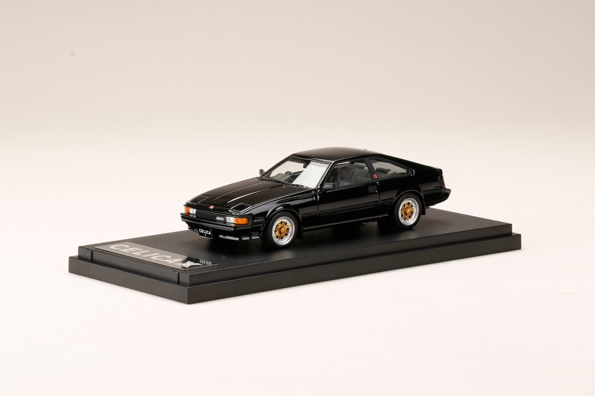 1/43 MARK43 Toyota CELICA XX (A60) 2.8GT-LIMITED Customized 1983 Black (PM43138CBK)