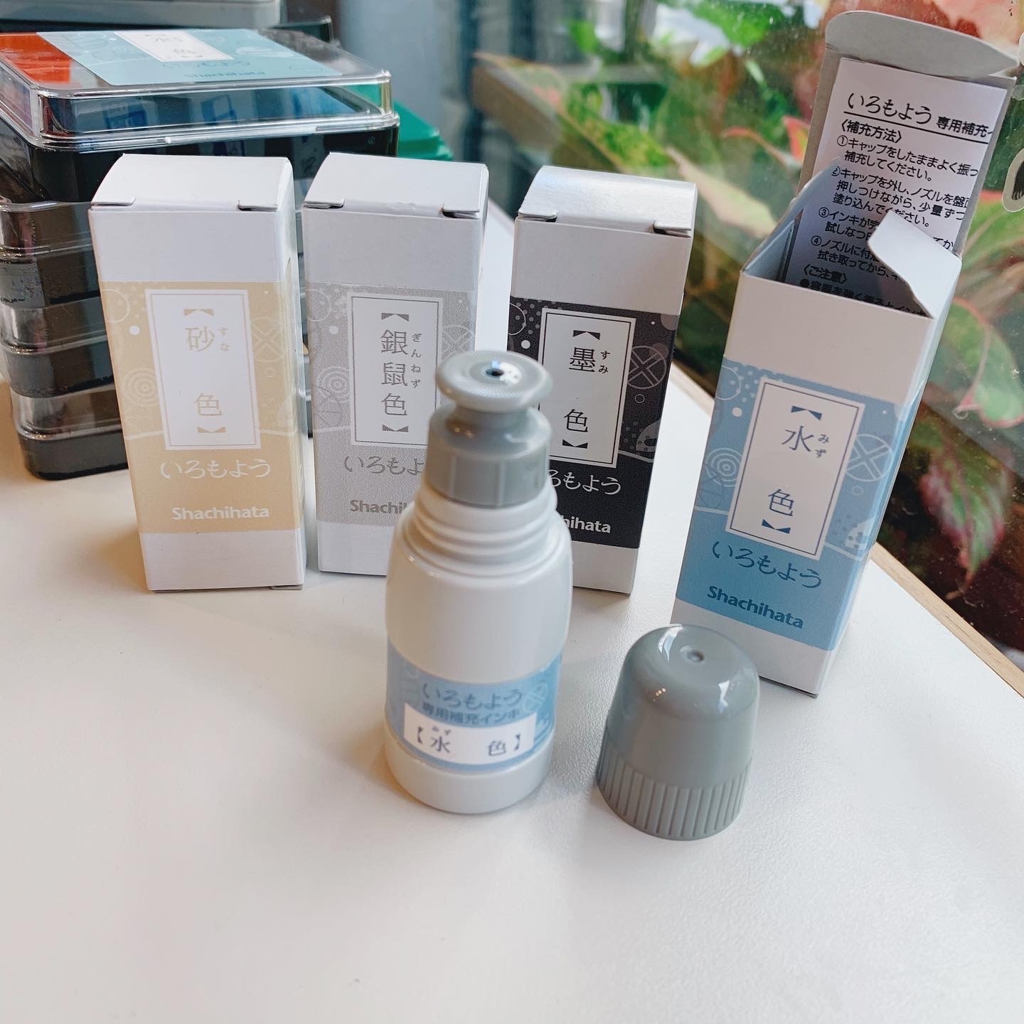 【Shachihata】日本傳統色油性印台 專用補充液 20ML