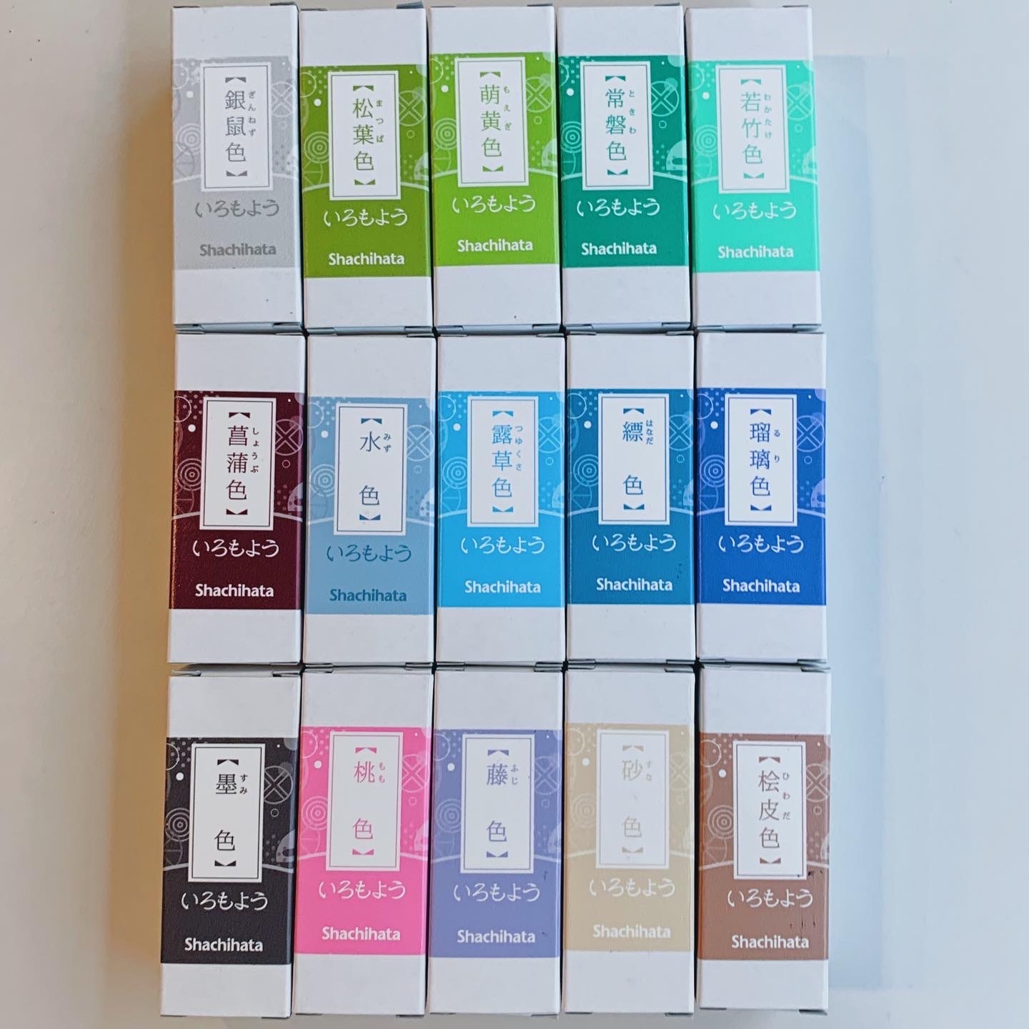 【Shachihata】日本傳統色油性印台 專用補充液 20ML