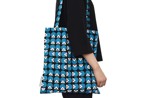 kbp Patio Bookstore Bag（庭院圖案）書店布袋