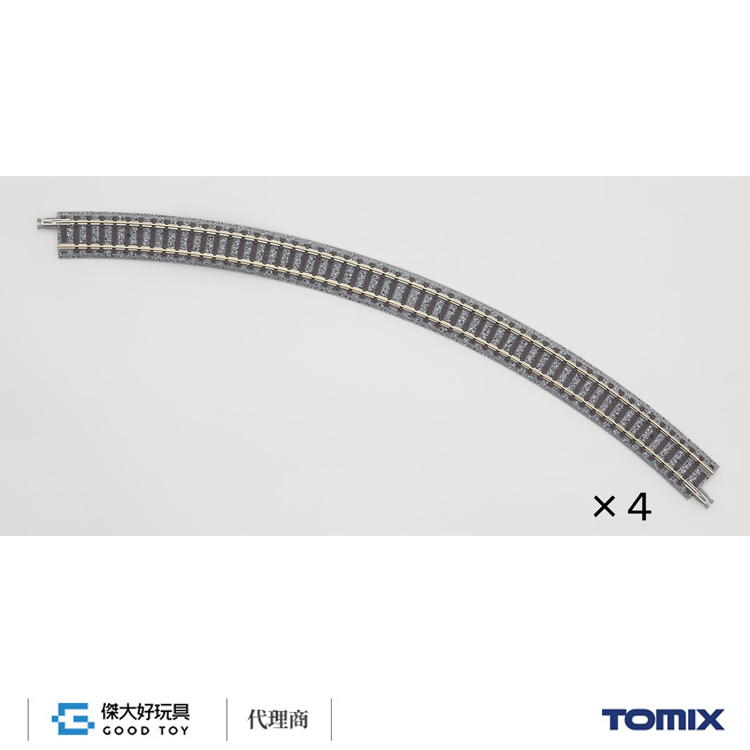 TOMIX 1856 彎軌 C354-45(F) (4入) 木枕