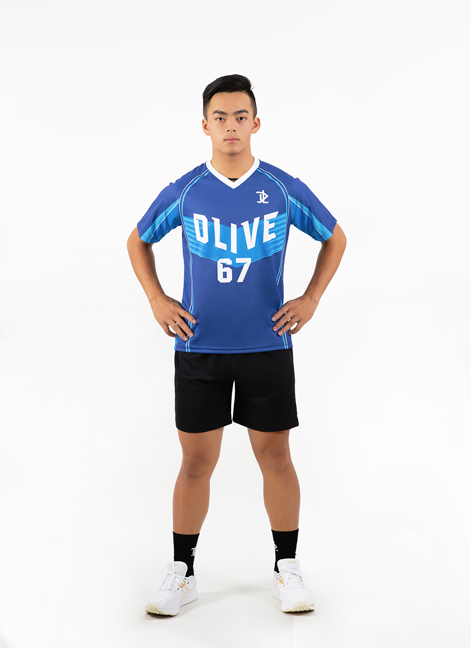 昇華V領排球服 - 克雷爾