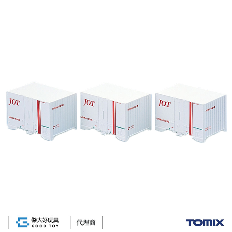 TOMIX 3119 貨櫃 私有UR18A-10000冷藏型 (日本石油運輸) (3入)