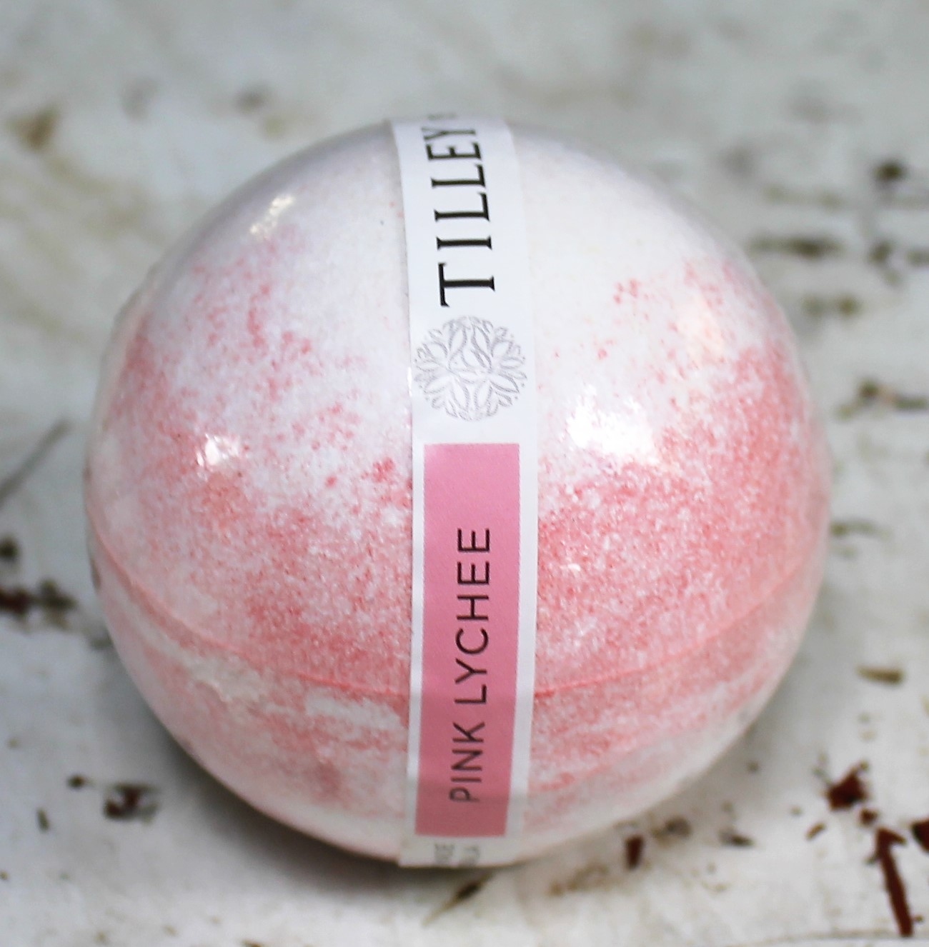 【TILLEY】粉紅荔枝精油香氛泡浴球 150G