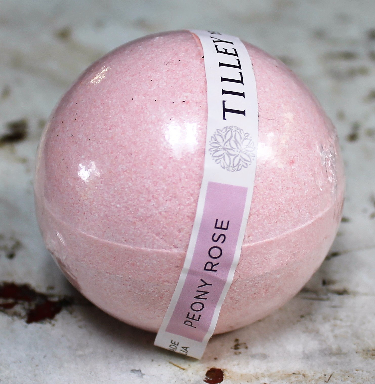 【TILLEY】牡丹玫瑰精油香氛泡浴球 150G