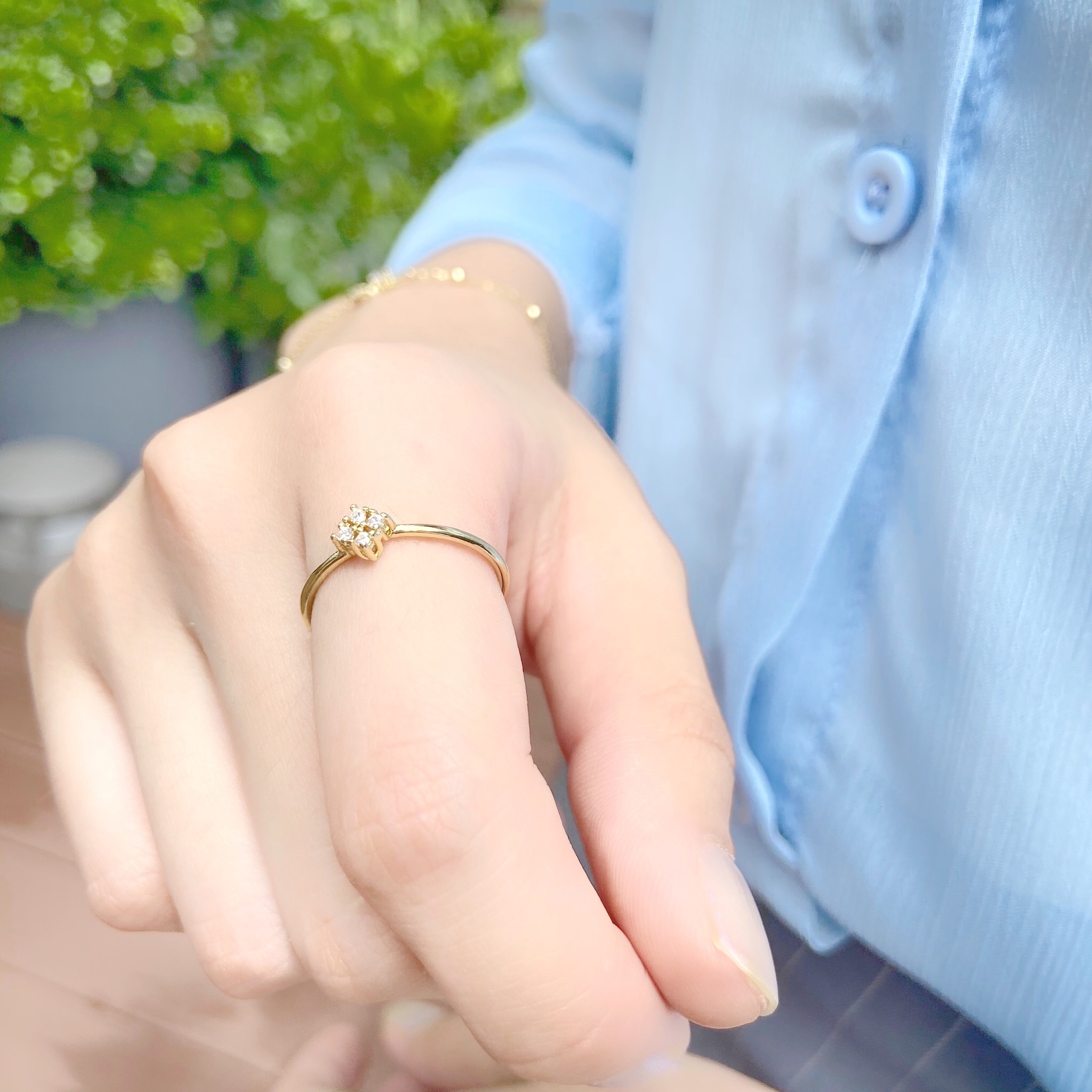 | 14k金 |  格子戒指 | RI0136 |