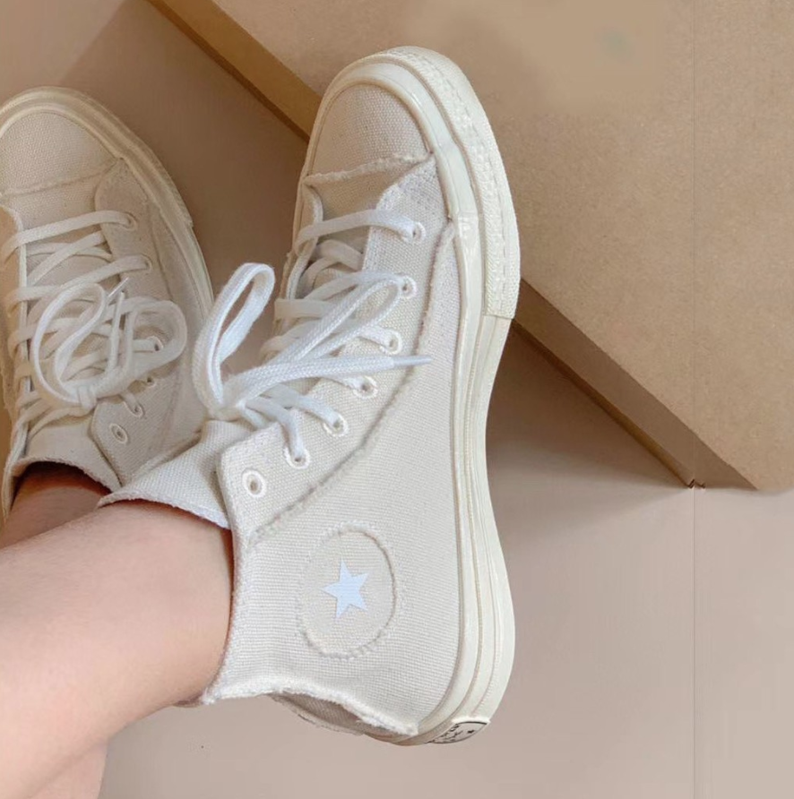 Converse 1970 70 Renew 不修邊 米白 米色 全白 白鞋 白色 帆布鞋 167750C