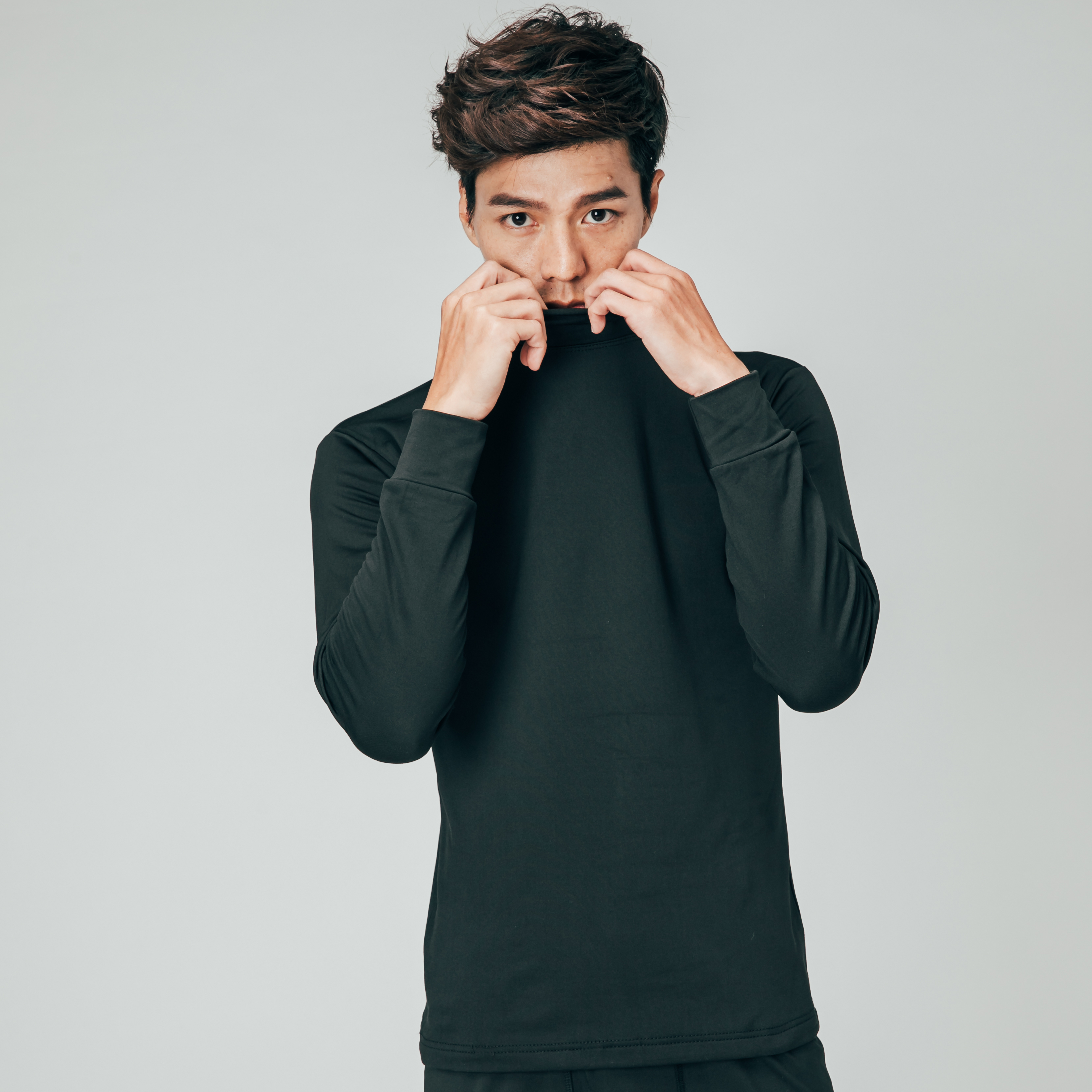 Thermal Underwear 薄暖衣 男立領