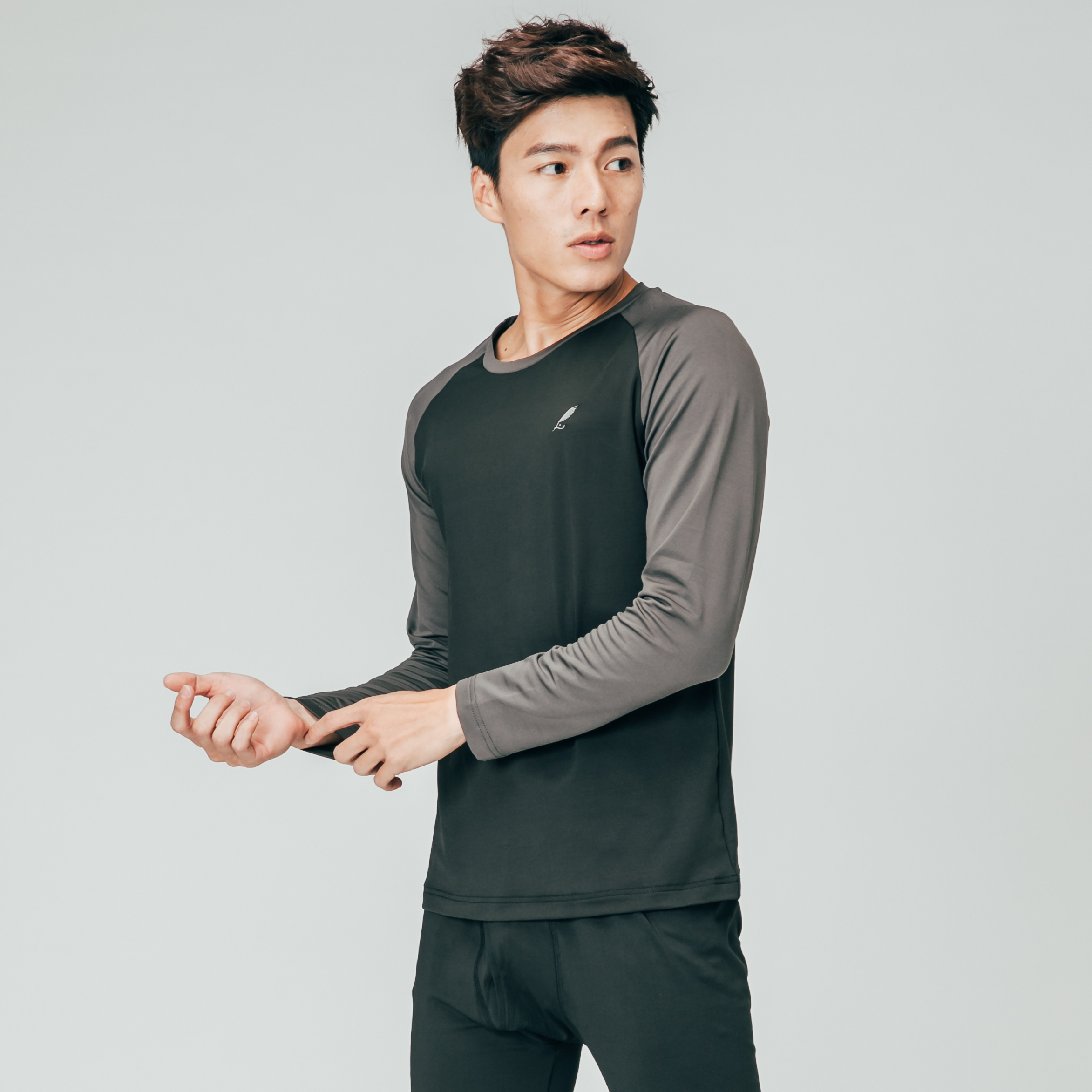 Thermal Underwear 薄暖衣 男撞色T