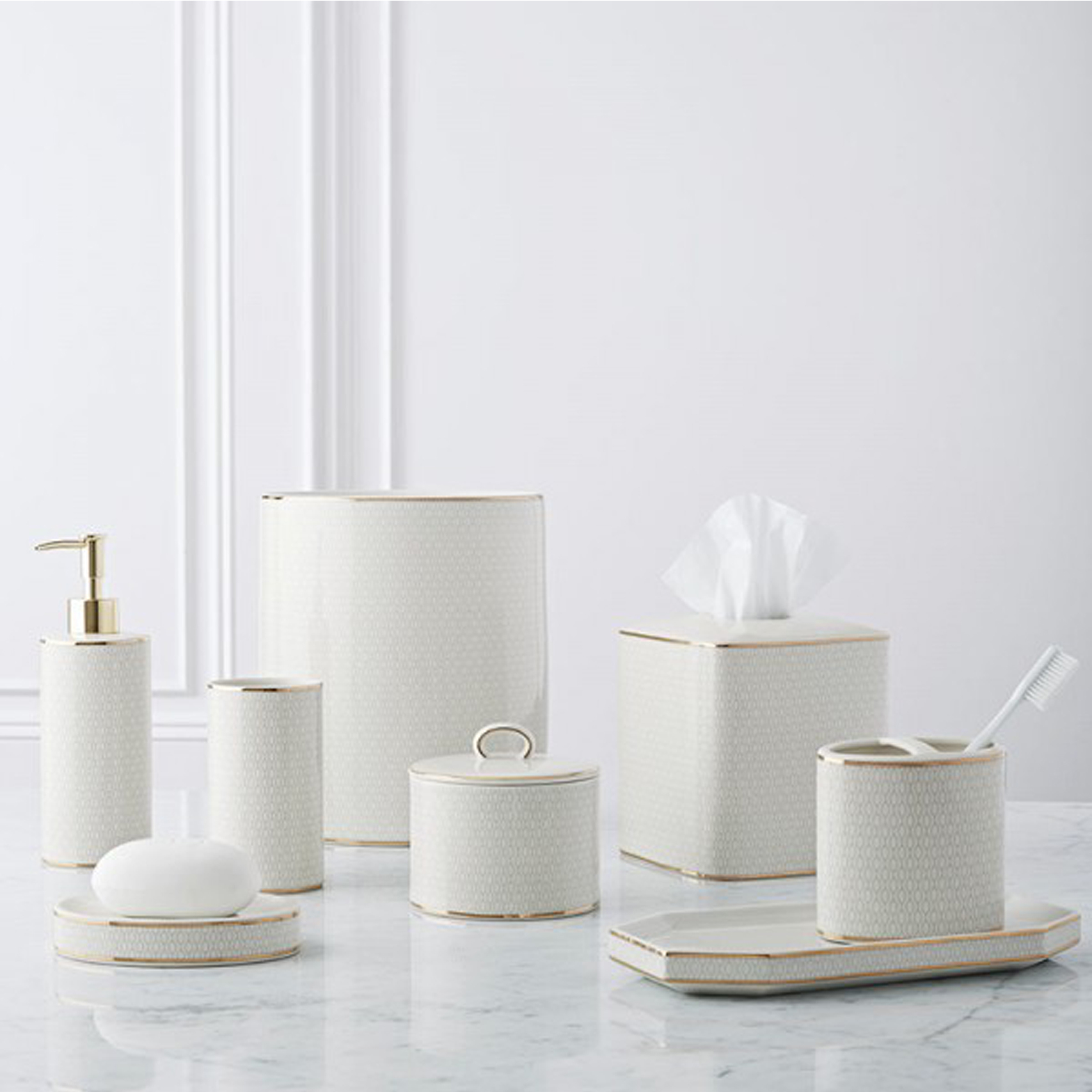 鍊紋金邊系列 衛浴用品