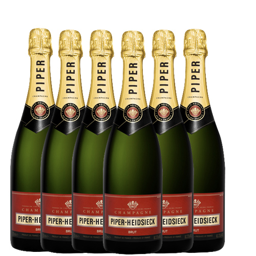 Piper Heidsieck Cuvee Brut - 6 Bottle Pack