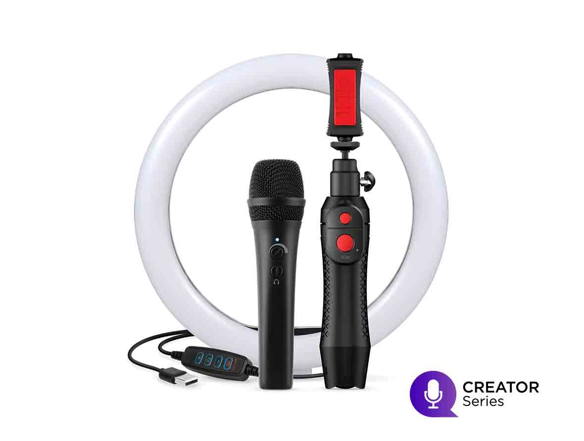 IK Multimedia IRIGVDHDCB 專業視頻/流媒體套件(用於智能手機)