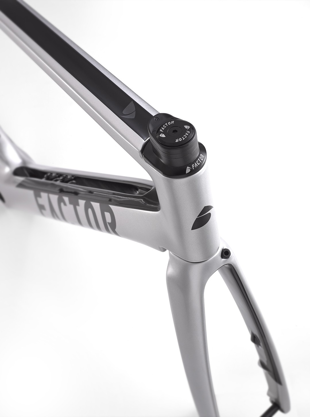 Factor One S V2 Disc Frameset Sterling Silver