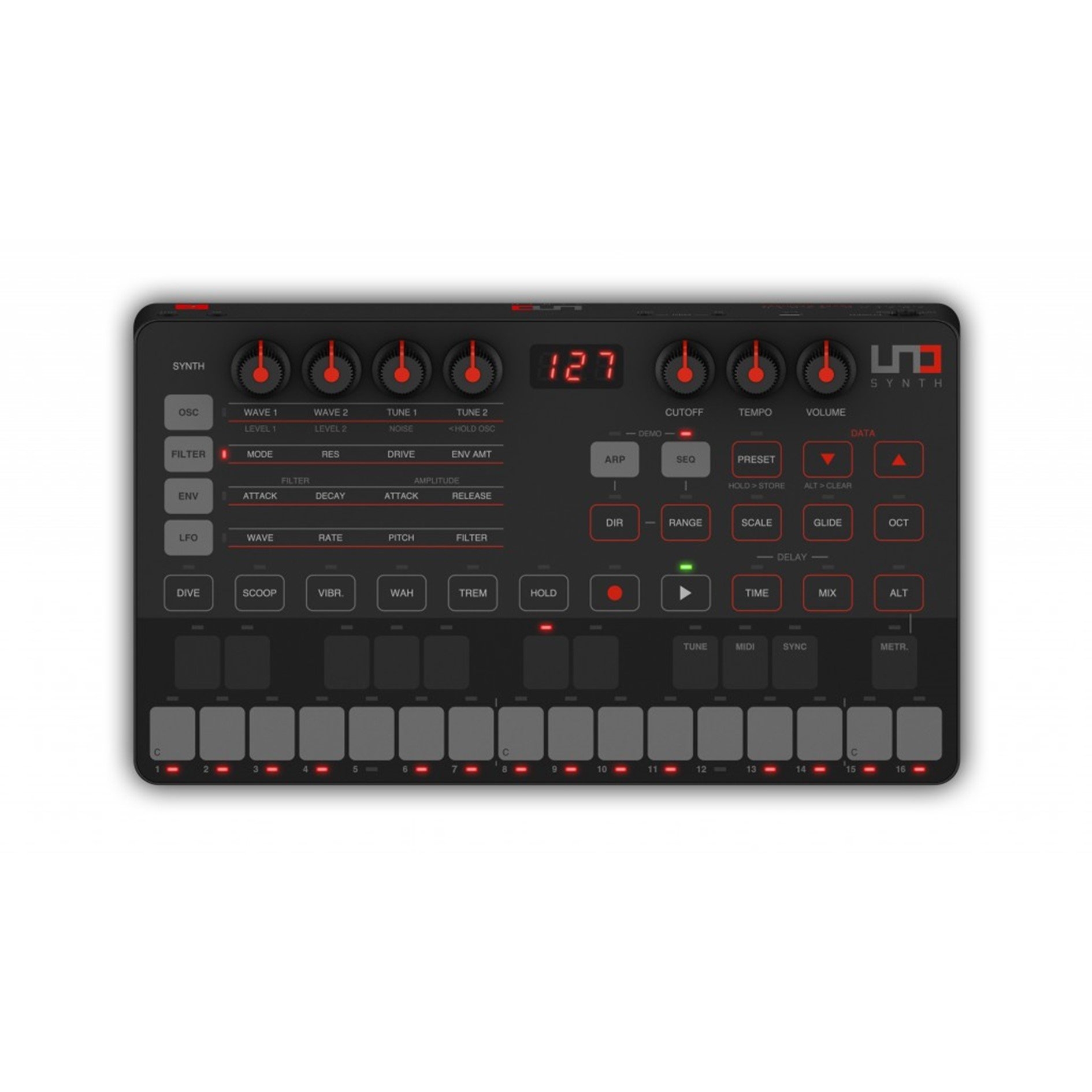 IK Multimedia UNOSYNTH 模擬合成器