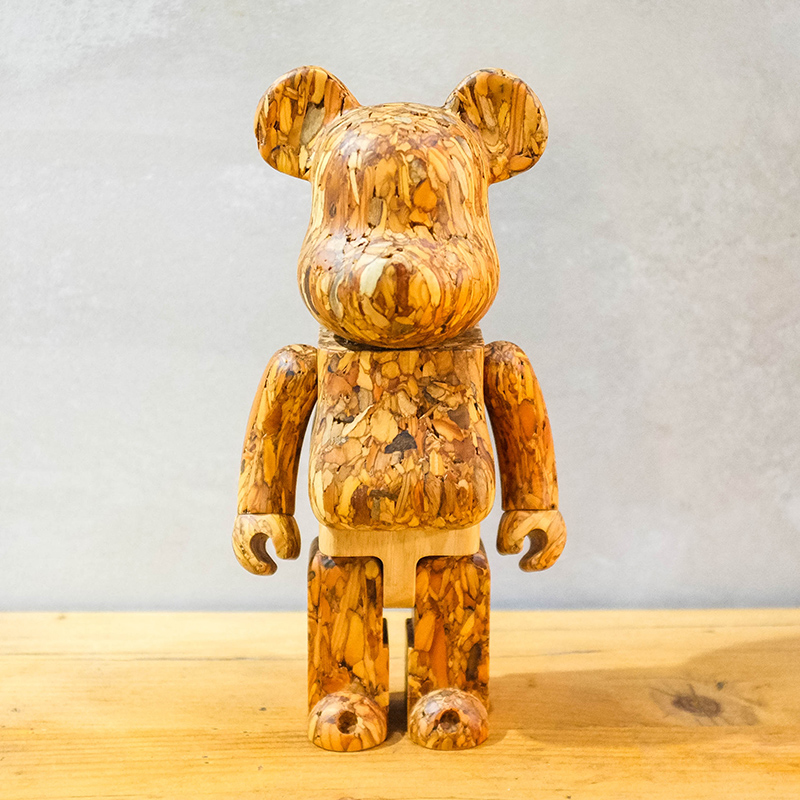 【車庫服飾】Bearbrick 400% Medicom Toy ECO VALUE WOOD 坂本龍一 木製環保熊