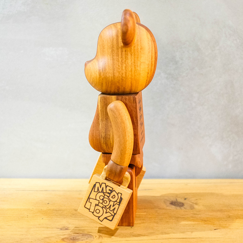 【車庫服飾】Bearbrick 400% Medicom Toy Yoshida Porter 77th Wood木頭熊