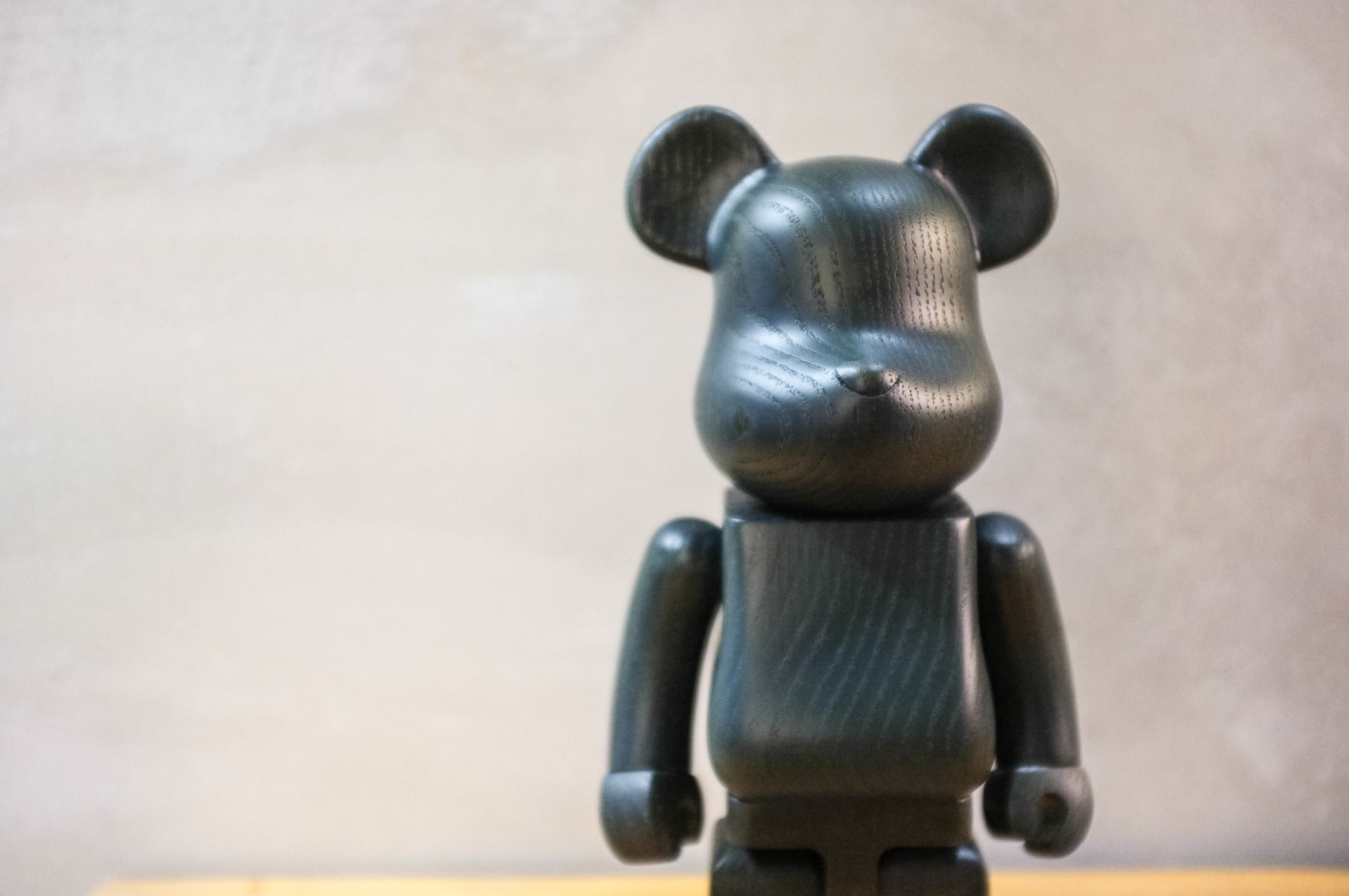 【車庫服飾】Bearbrick 400% Medicom Toy Karimoku Indigo Paint 深藍木頭熊