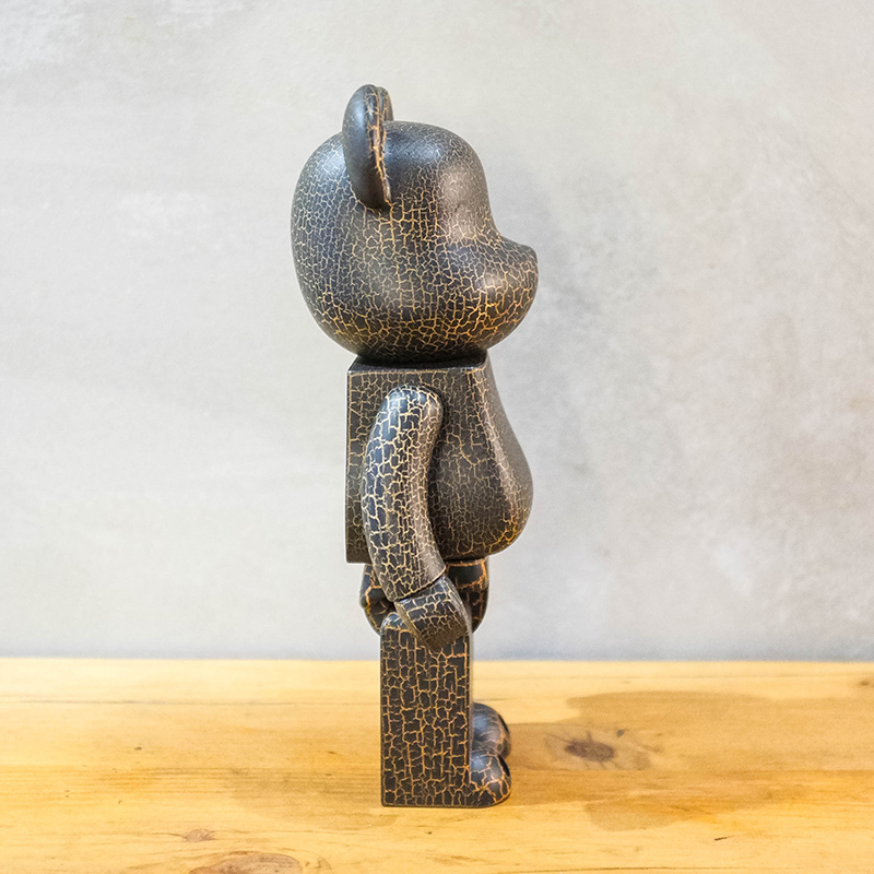 車庫服飾】Bearbrick 400% Medicom Toy CRACK PAINT WOOD 樹紋爆裂