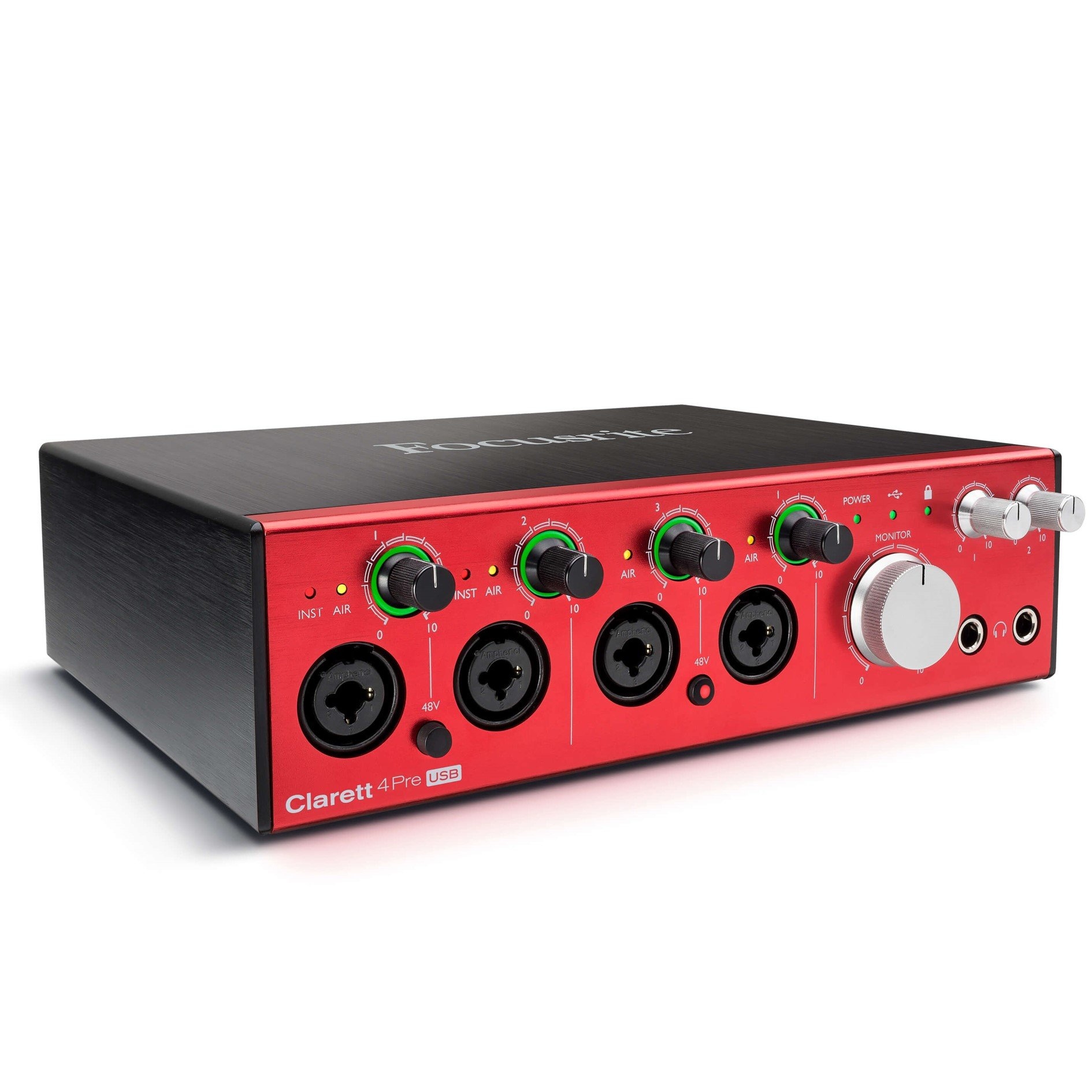 Focusrite CL4PREUSB Clarett 4Pre USB 18進8出音頻接口 (適用於PC和Mac)