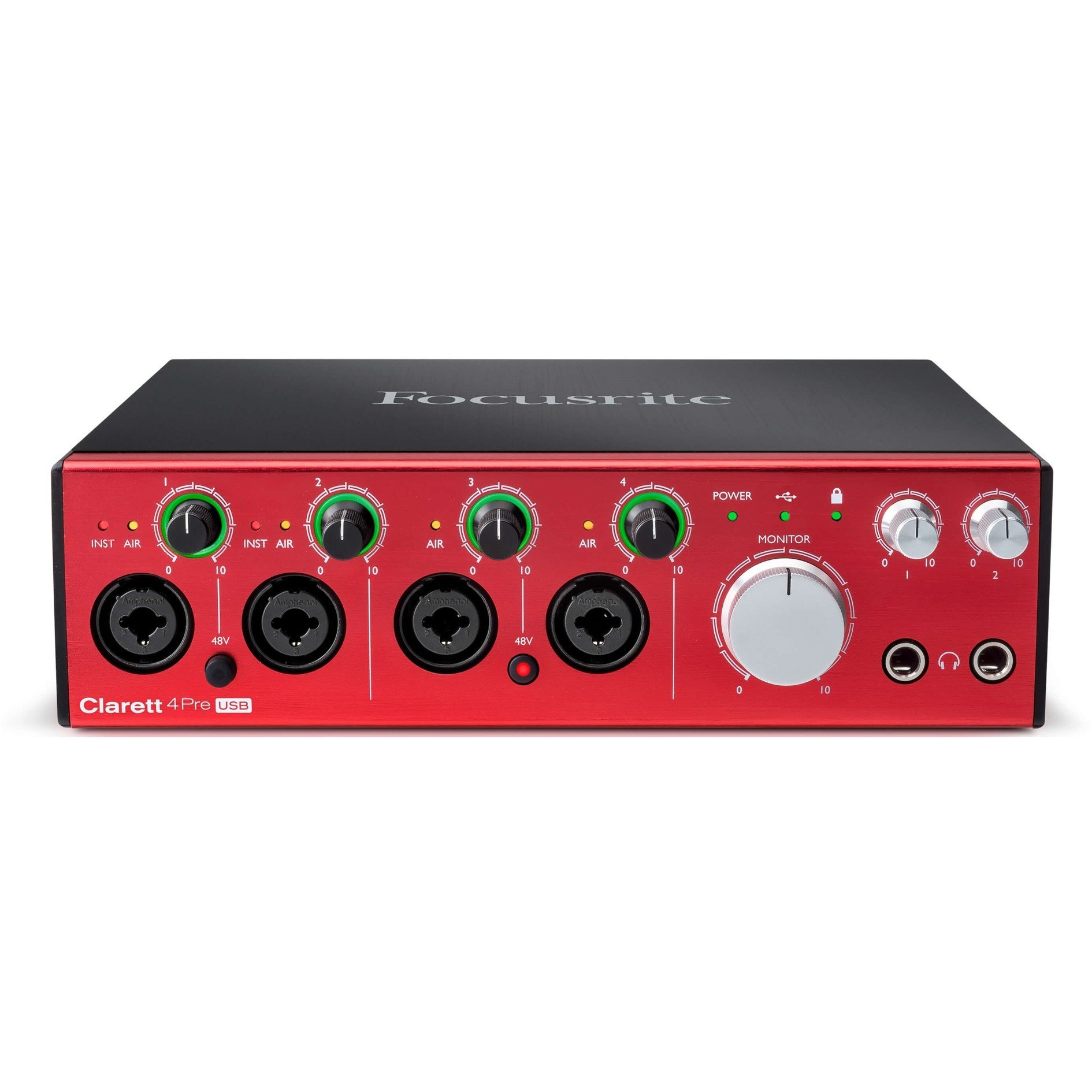 Focusrite CL4PREUSB Clarett 4Pre USB 18進8出音頻接口 (適用於PC和Mac)