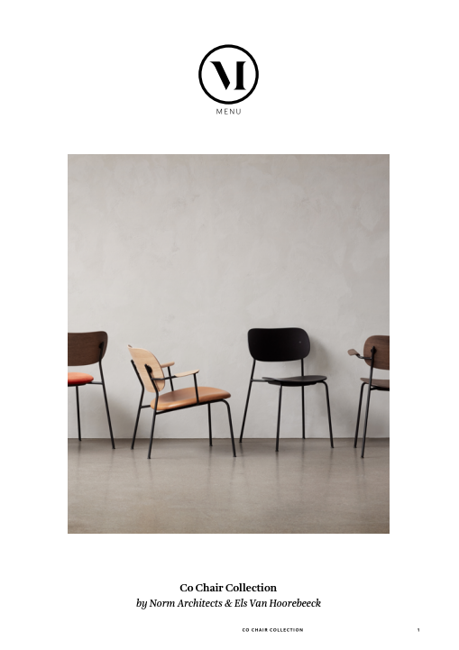 menu co-chair 協作單椅型錄